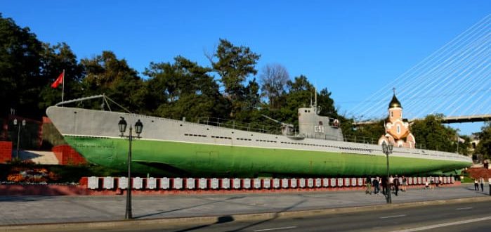 Владивосток достопримечательность подводная лодка